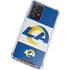 NFL Los Angeles Rams Zone Block Galaxy A52 5G Clear Case